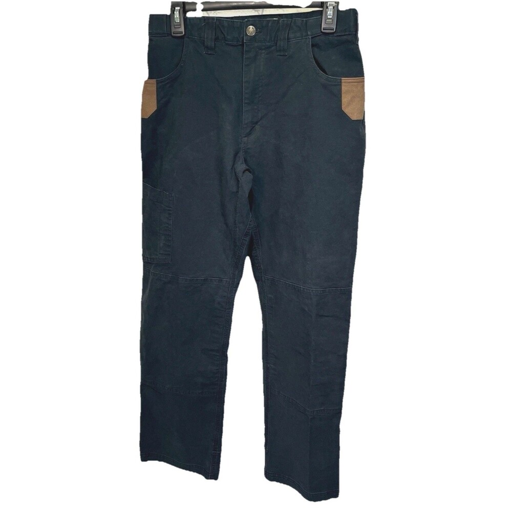 Benchmark Tradesman LAPG Cargo Work Pants Size 30 x 30 Navy Blue